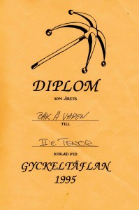 Gyckeltäflan 1995